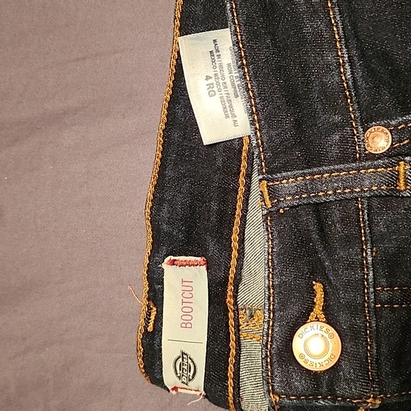 Dickies Bootcut Size 4RG - Picture 2 of 2